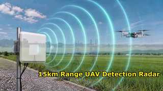 Bekijk: Showcase van compacte lichtgewicht detectie-UAV-radar tot 15 km detectiebereik