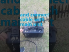 Militaire handheld Drone Jammer Directional Single Person bediend